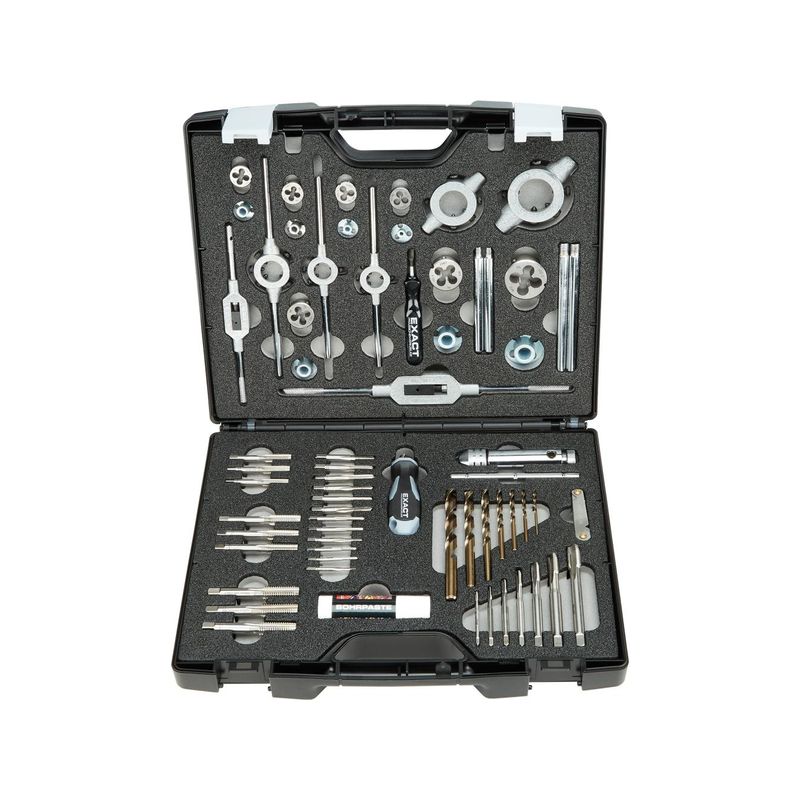 Util de roscar, juego HSSE 61 pzas M3-M12EXACT