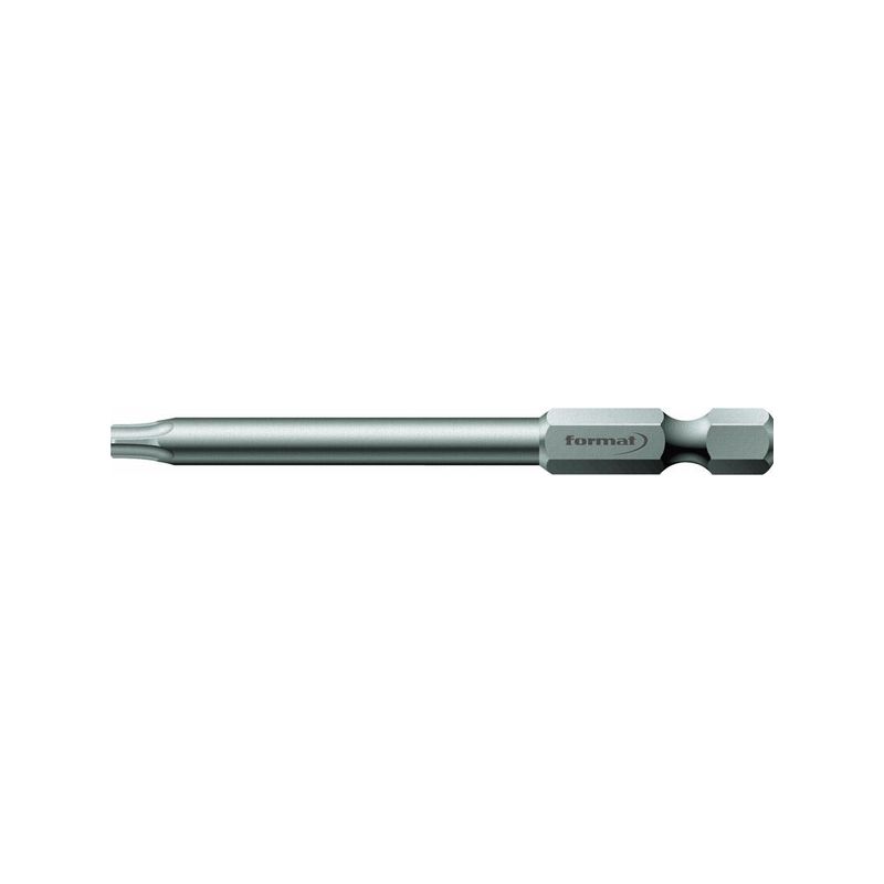 Punta 1/4" DIN 3126 E 6,3T 10x89mm tenaz FORMAT