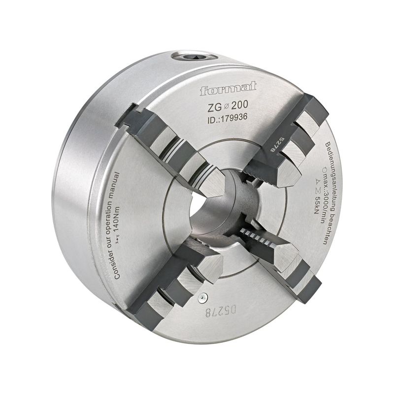 Plato torno de 4 garras DIN6350 fundic 315mmFORMAT