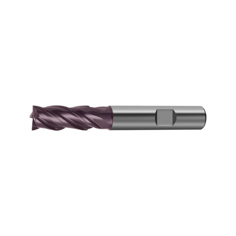 Fresa frontal DIN6527 MDITiALN Z4 vastago HB 18mmFORMAT