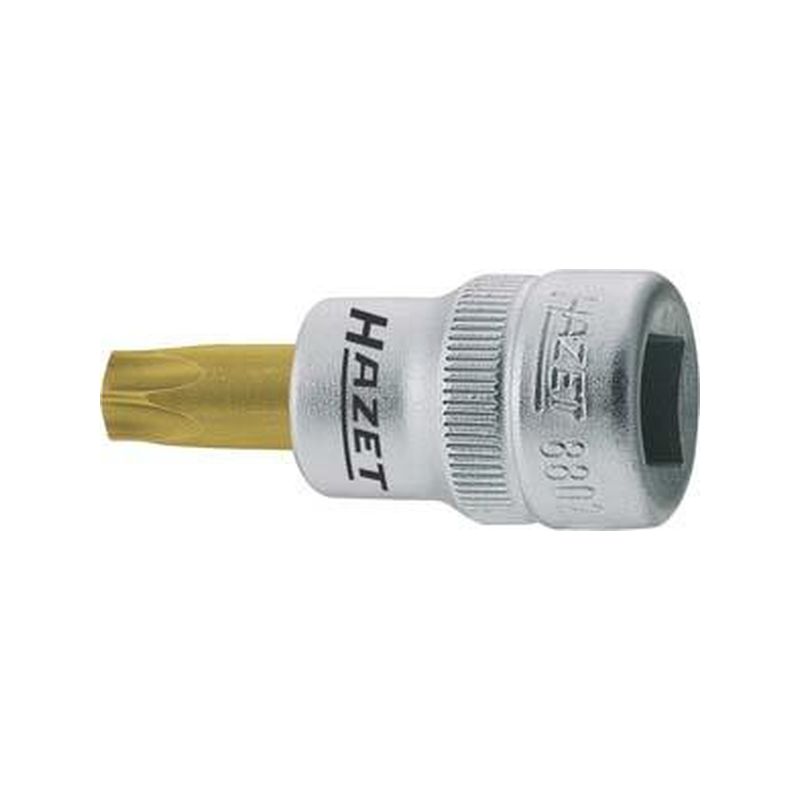 Vaso p. llave v. 3/8" T27 p.torn.Torx.int