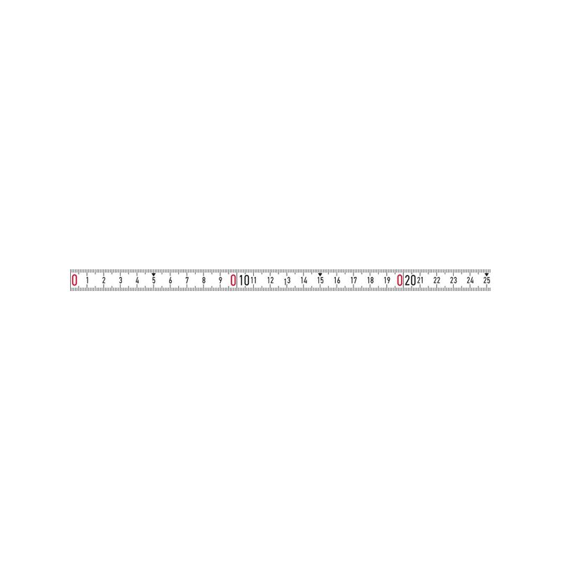 Cinta metrica blanca 2mx13mmautorretentiva LNR-SK BMI