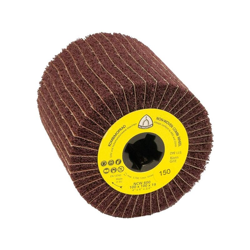Abanico abras.NCW600 K180100x100x19mm Klingspor