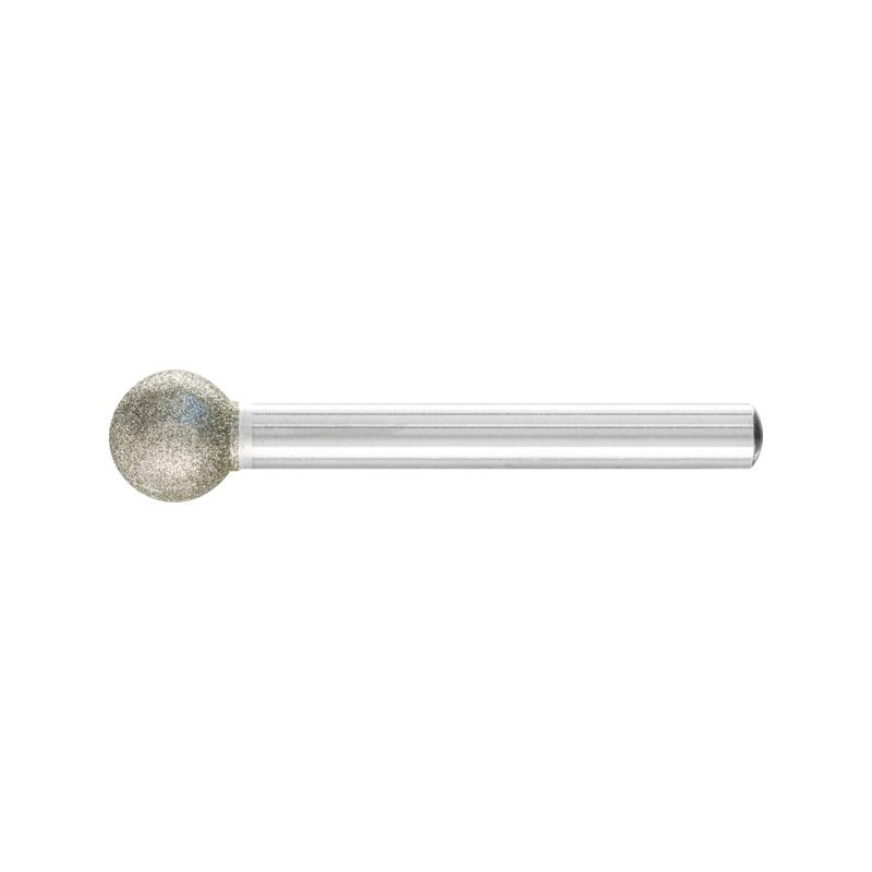 Muela diam., esférica 10x 6 mm D126 Pferd