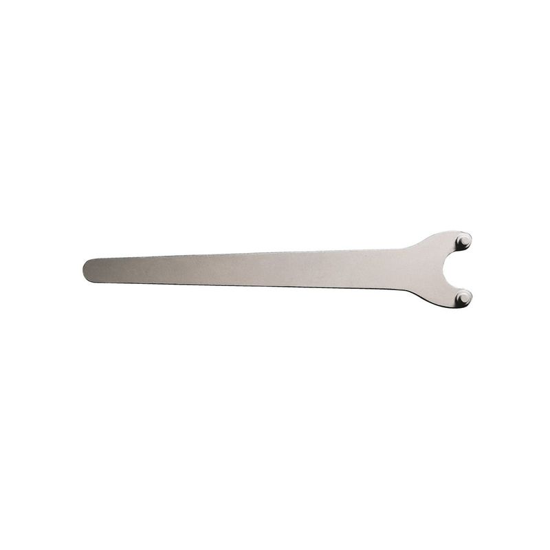 Llave de pivotes recta para amoladoras y rozadoras