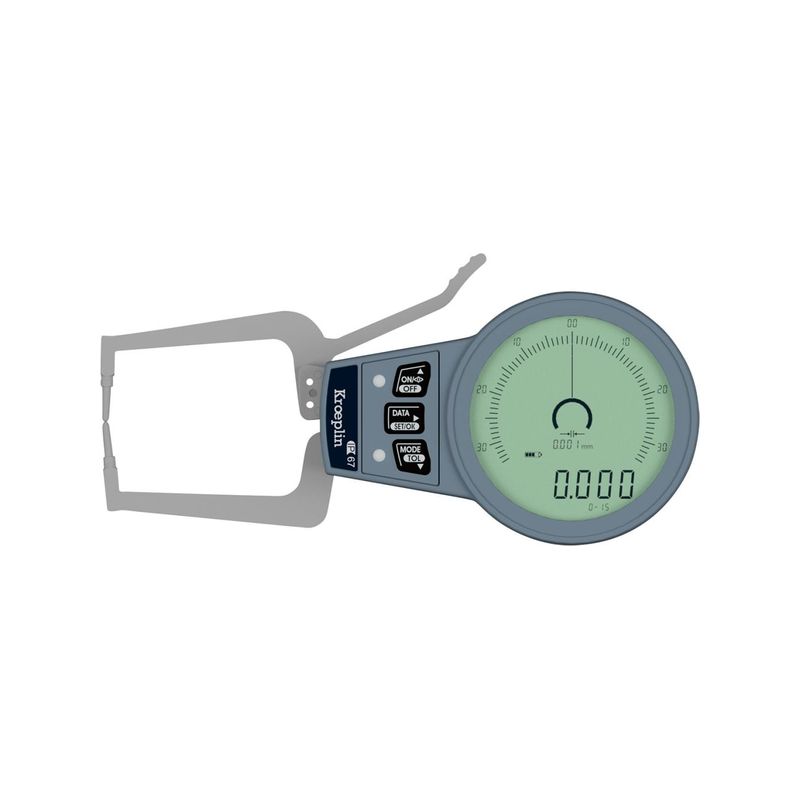 Palpador rapido exterior 0-15mm KRÖPLIN