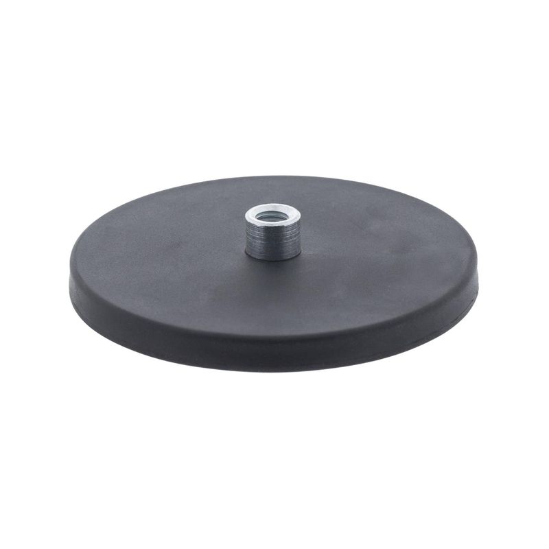 Iman plano 43mm con casquillo M6/de gomaFORMAT