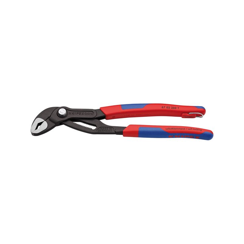 WP-alicates Cobra con gancho 250mm pulido bicomp, Knipex