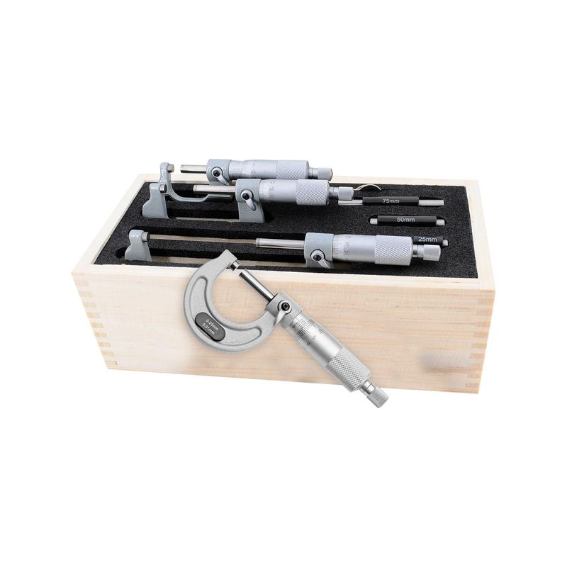 Jgo micrometros de exteriores 0-100mm FORTIS