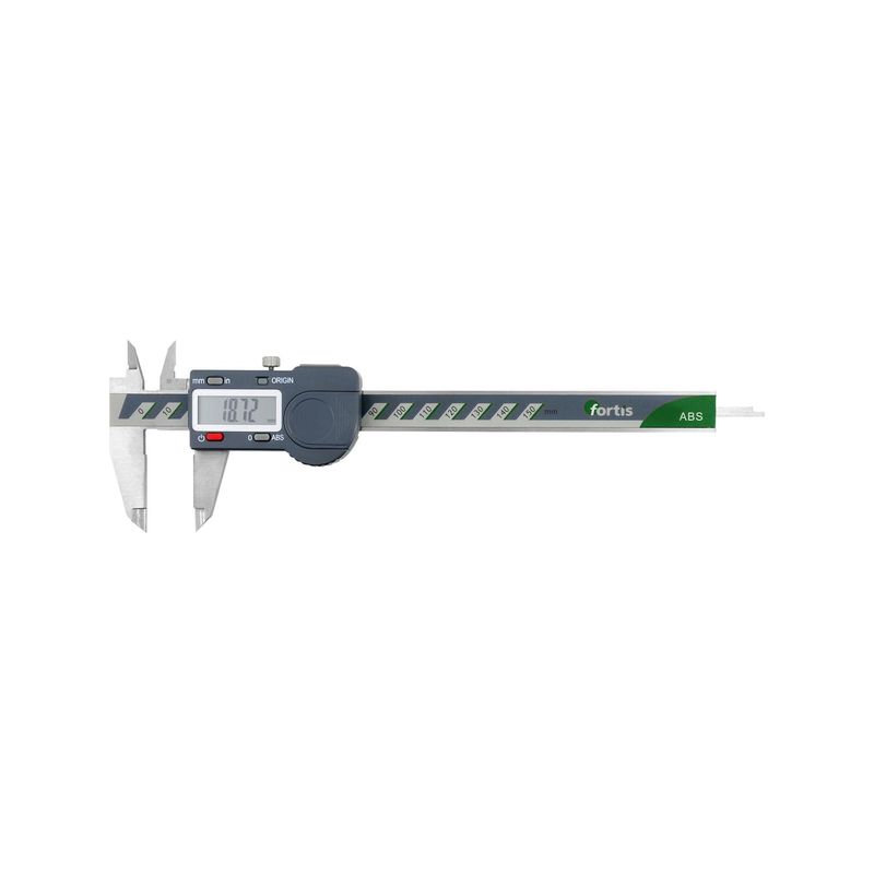 Pie de rey digital 150/0,01mm ABS FORTIS