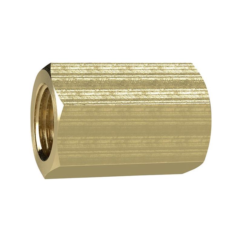 Manguito c/ rosca hembra laton G1/8" longitud 22mmSW14mmRIEGLER