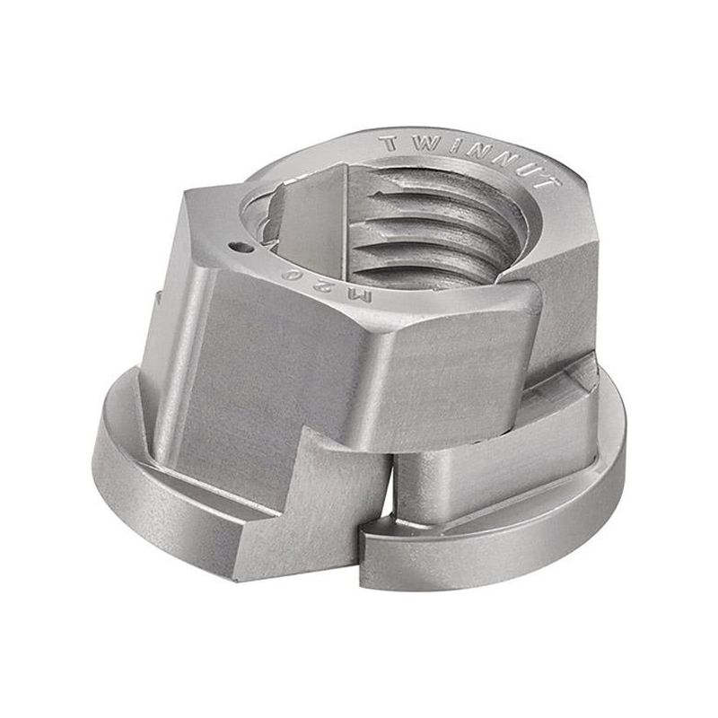 Tuerca TWINNUT con reborde 6333S-M12 AMF