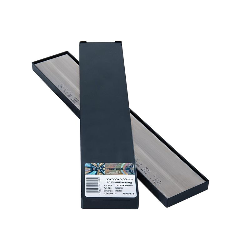 Laminas metalicas acero inoxidable 50x300x0,90mm10Bl/P H+S