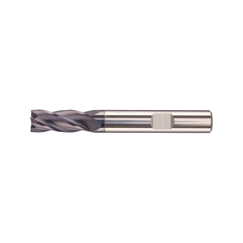 Fresa frontal DIN6527 MDIAlTiN+ Z4 30vastago HB 4mm FORTIS