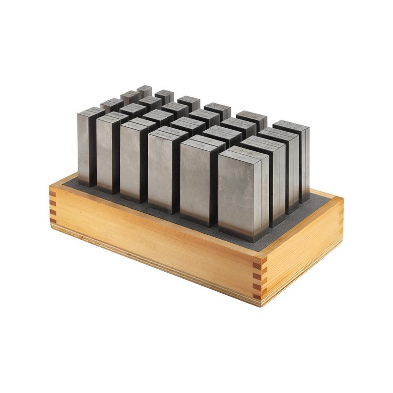 Jgo bases paralelas P L 150mm en soportede maderaAMF