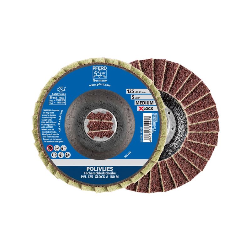 Disco vellon multiple X-LOCKPVL A 125mm 100 gruesoPferd