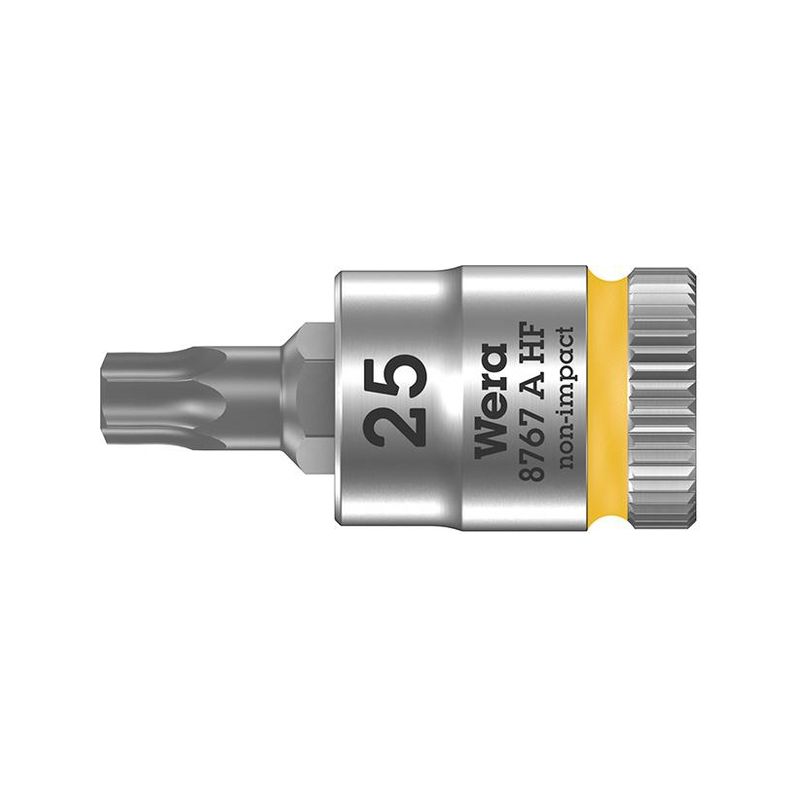 Punta para destornilladorcon funcion retencion1/4" T25x28mmWera