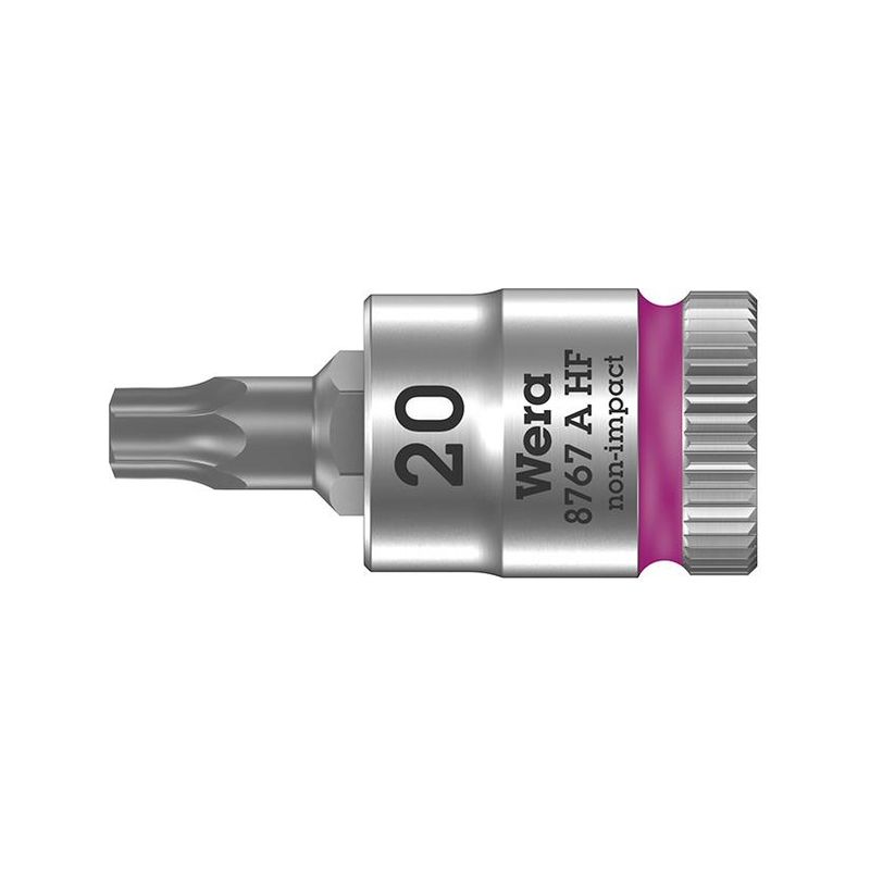 Punta para destornilladorcon funcion retencion1/4" T20x28mmWera