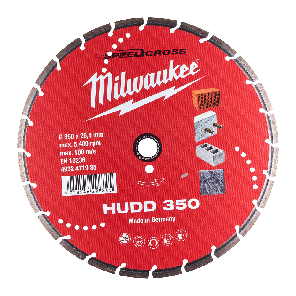 Disco diamante SPEEDCROSS Mat.Duros - HUDD 350mm