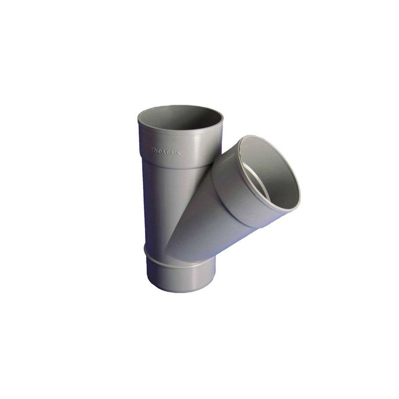 DERIVACION EVAC M-H 45§ 110MMØ PVC HIDROT