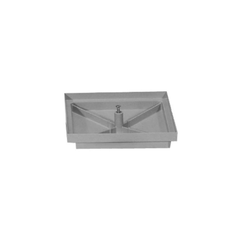 TAPA FONTAN ARQUETA 40X40CM RELLENABLE PP GR DAKOTA