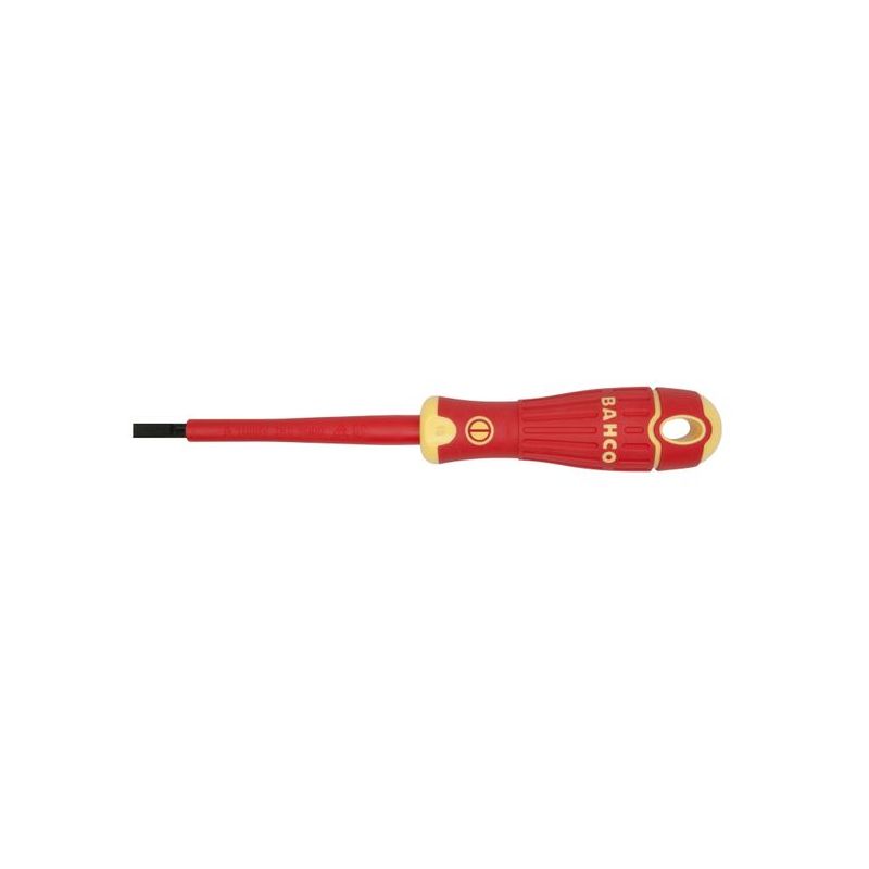 DESTORNILLADOR AISLADO B/RECTA 2,5X075MM M/BIMAT BAHCOFIT BA