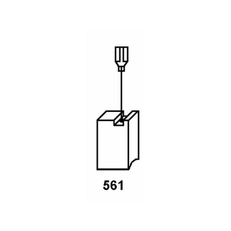 ESCOBILLA HTA.ELEC ASEIN PVC 1114J 2 PZ