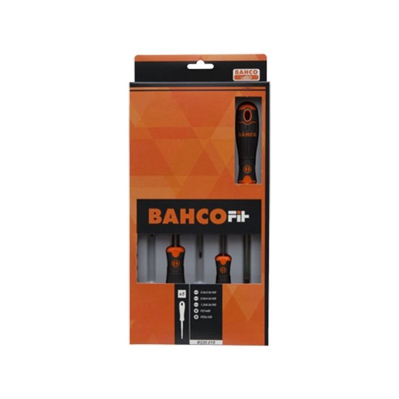DESTORNILLADOR PL/RECTA/PH BAHCOFIT BAHCO 6 PZ