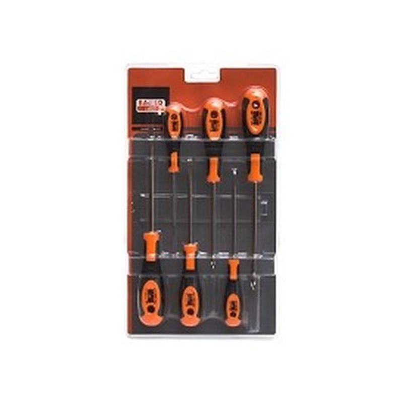DESTORNILLADOR 2REC+2PLA+2PHI 606 BAHCO 6 PZ