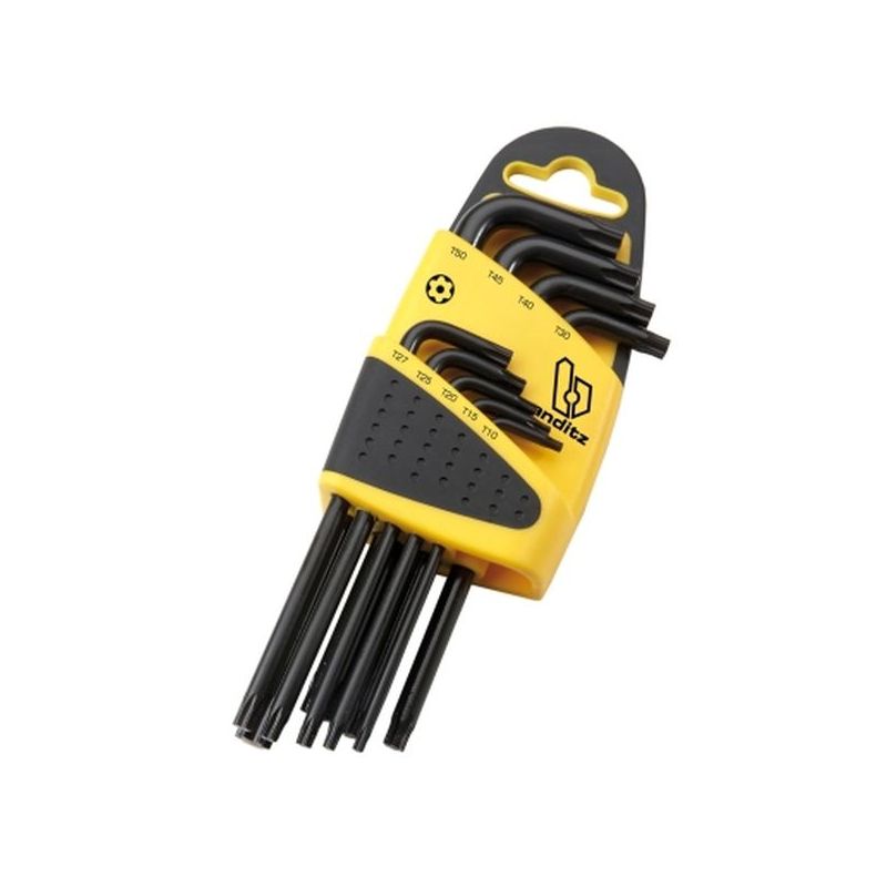 LLAVE ALLEN TORX T10-15-20-25-27-30-40-45-50 INVIOLABLE BIAN