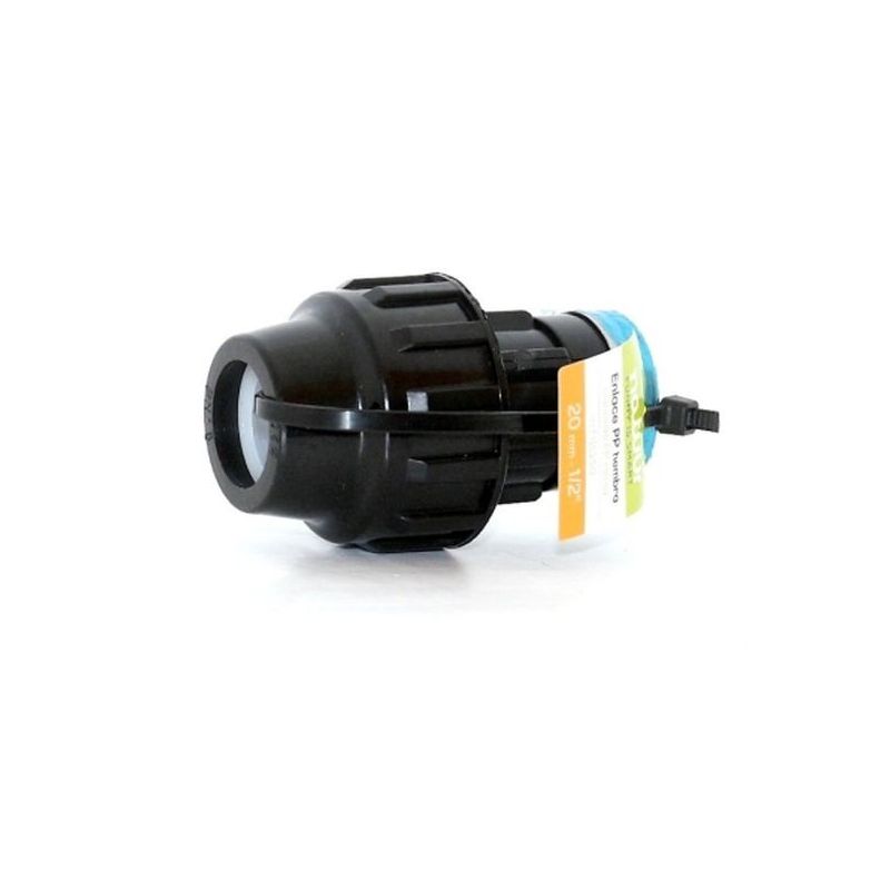 ENLACE RIEGO MANG H Ø 20MM-1/2" ROSC FIT PP NATUUR