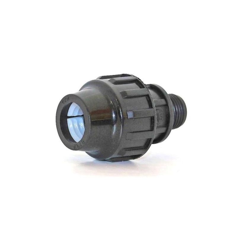 ENLACE RIEGO MANG M Ø 20MM-1/2" ROSC FIT PP NATUUR