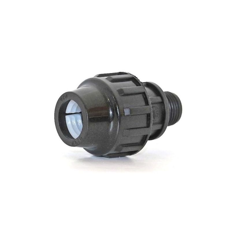 ENLACE RIEGO MANG M Ø 25MM-3/4" ROSC FIT PP NATUUR