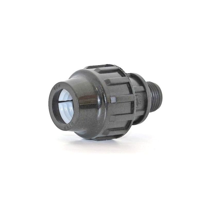 ENLACE RIEGO MANG M Ø 40MM-1-1/4" ROSC FIT PP NATUUR