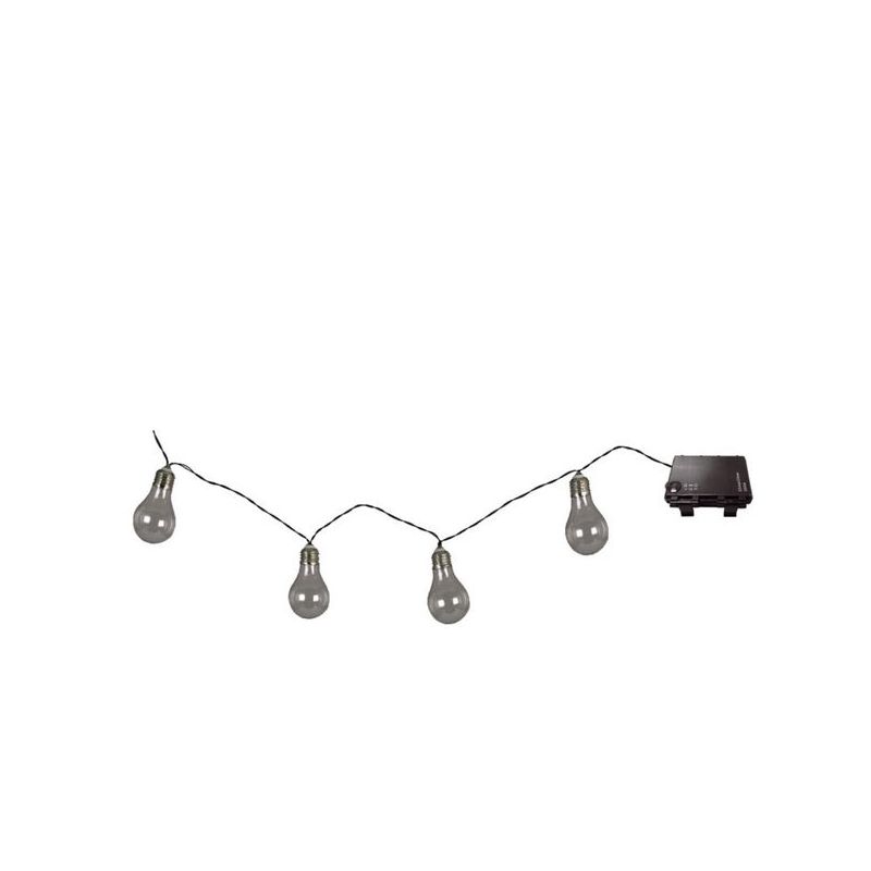 LAMPARA JARD GUIRN. LUXFORM BLANCA A PILAS 3X1,2V AA IL95110