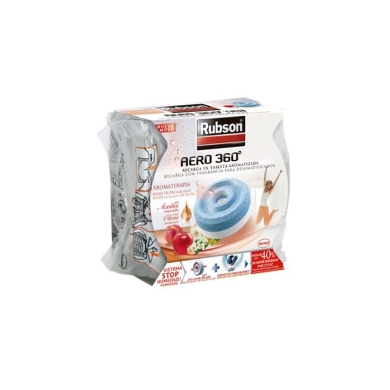 ABSORBE HUMEDAD MAL OLOR 450 GR AERO 360 FRUTA REC RUBSON