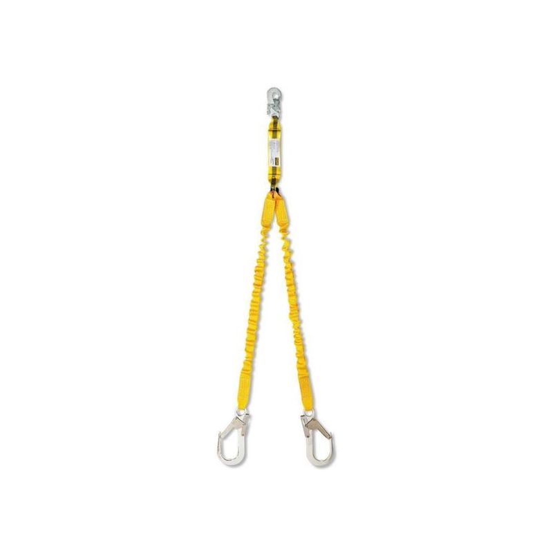 ABSORBEDOR SEG 1,50MT ELASTICO CINTA "Y"/MOSQUETONES STEEL F