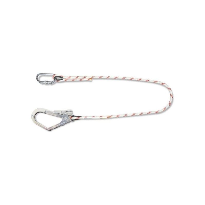CUERDA SEG 1,5MT 12MM Ø CON MOSQUETONES STEELPRO