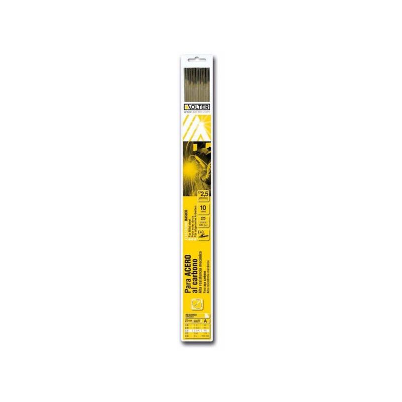 ELECTRODO BASICO 2,5x350MM SOLTER 10 PZ