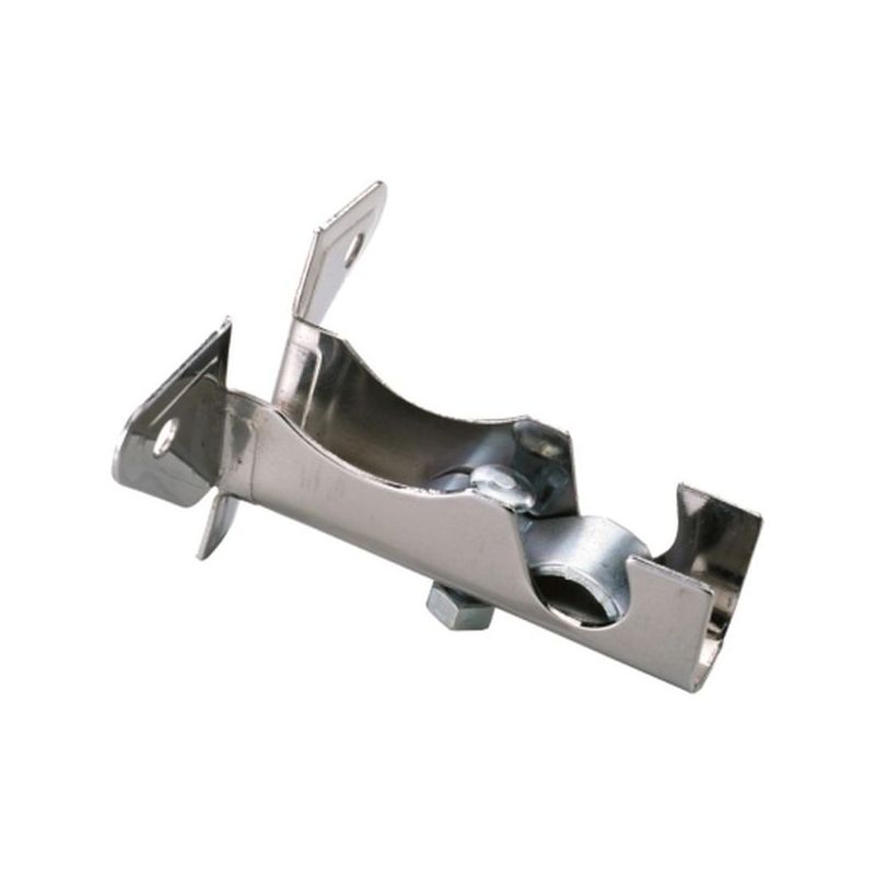 SOPORTE BARRA CORT 12MM FRENTE ACERO CINC N1 MICEL