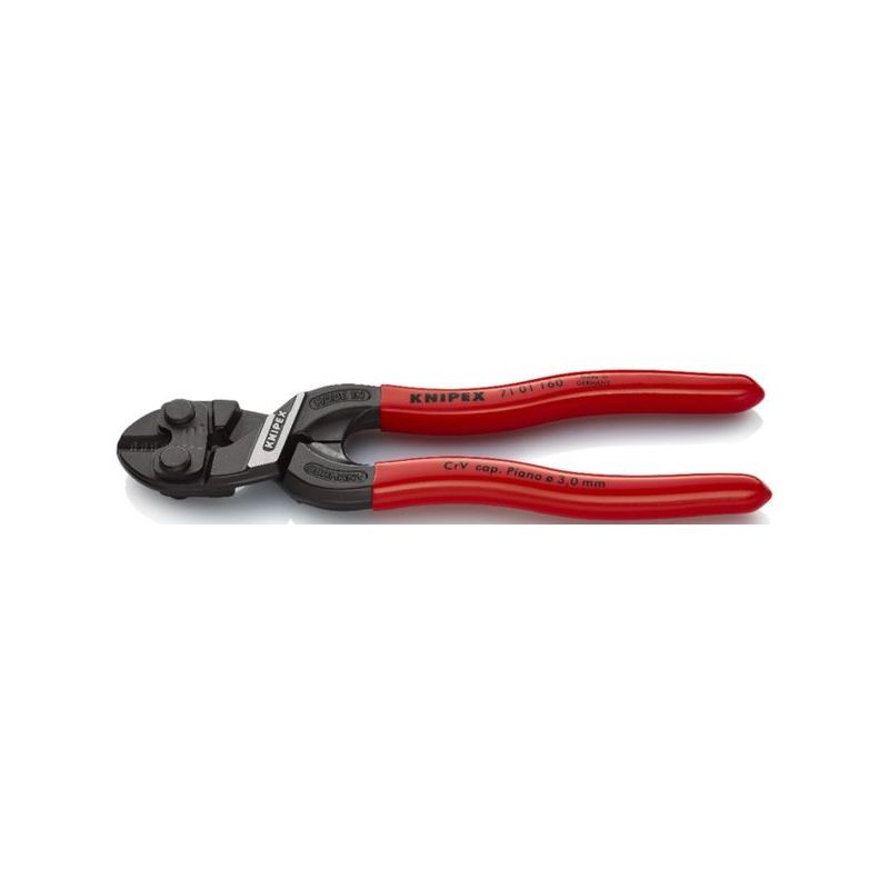 ALICATE CORTALAMBRE COMPACTO 160MM M/PLAST COBOLT KNIPEX