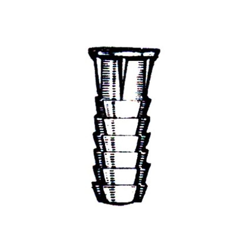 TACO FIJ 06MM NIVEL BL ESTRIADO NV124193-3346 20 PZ
