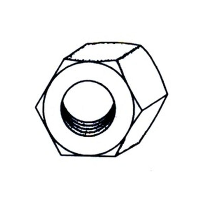 TUERCA HEXAG. 934 M10 CINC NIVEL 6 PZ