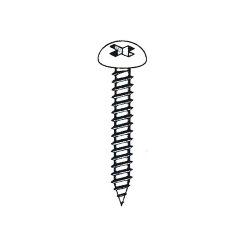 TORNILLO ROSCA CHAPA 7981 03,5X09,5MM CINC NIVEL 20 PZ