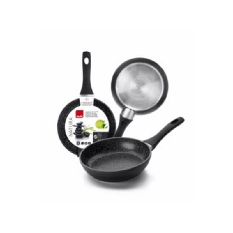 SARTEN COC 30CM ANT.TEFLON NATURA ALU.FORJ IBILI 1 PZ