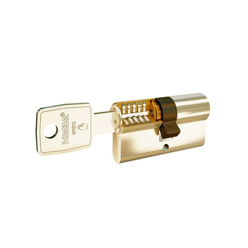 CILINDRO SEG 40X40MM LEVA LG DORMAKABA LAT ENTRO DOB.EMBR. K