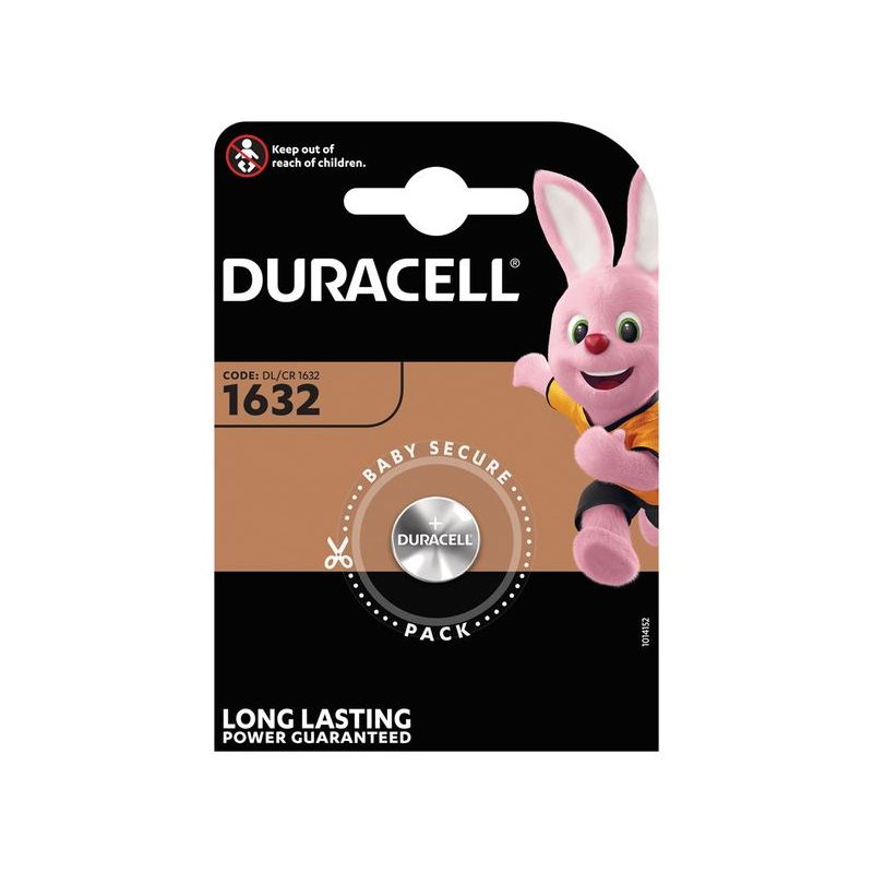 PILA BOTON 1632 DURACELL 5000394007420 1 PZ