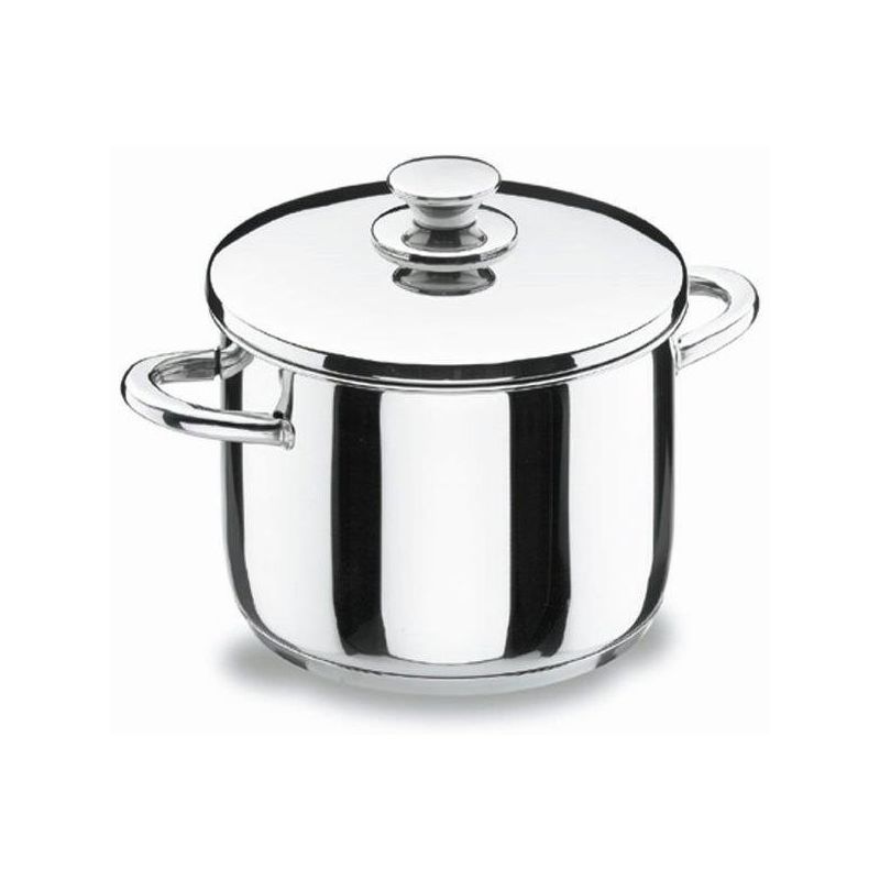 OLLA ALTA 28CM C/TAPA F/DIFUSOR INOX VITROCOR LACOR
