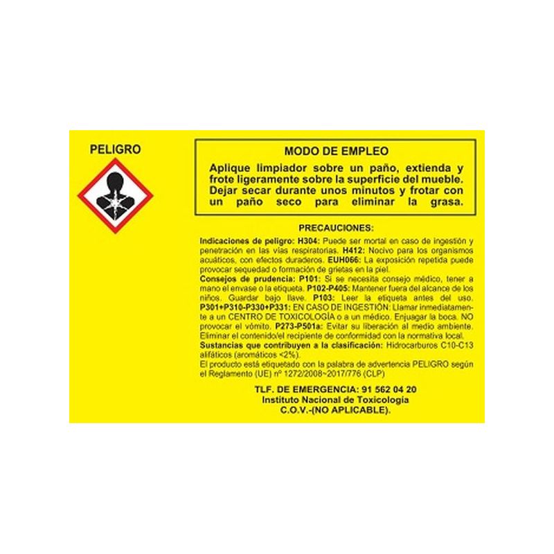 LIMPIADOR MUEBLES REPARADOR SAPELY PROMADE 125 ML