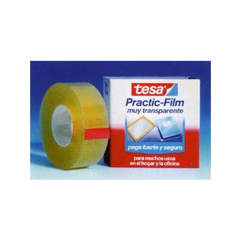 CINTA ADH 15MMX 66MT ESCR/OFI TRA PRAC FILM TESATAPE